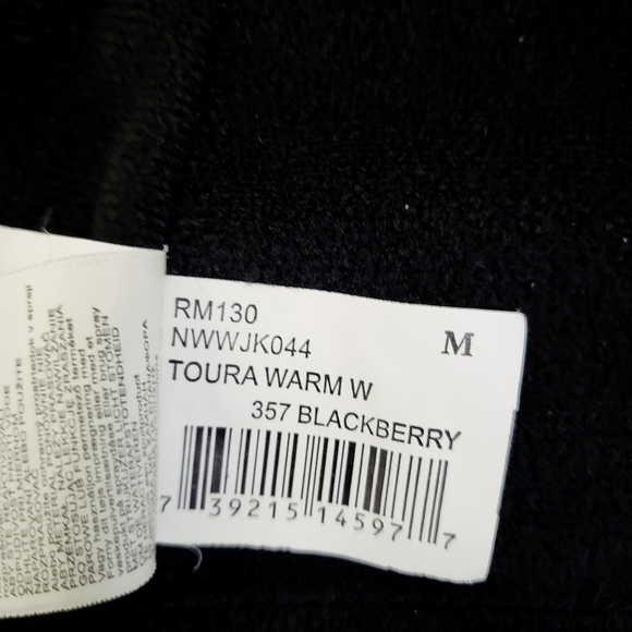 Rossignol Toura Fitted Softshell Athletic Jacket Blackberry Red Women's M - Picture 11 of 15